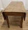 Antique Drop Leaf Cottage Dining Table in Pine 5