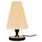 Bakelite Table Lamp with Fabric Shade, Vienna, 1960s, Image 1