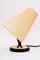 Bakelite Table Lamp with Fabric Shade, Vienna, 1960s, Image 3