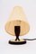 Bakelite Table Lamp with Fabric Shade, Vienna, 1960s, Image 4