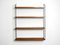 Teak Wall Unit with 4 Shelves by Nisse Strinning, 1960s, Image 2