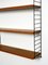 Teak Wall Unit with 4 Shelves by Nisse Strinning, 1960s, Image 7