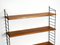 Teak Wall Unit with 4 Shelves by Nisse Strinning, 1960s, Image 9