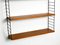 Teak Wall Unit with 4 Shelves by Nisse Strinning, 1960s, Image 10