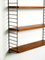 Teak Wall Unit with 4 Shelves by Nisse Strinning, 1960s 6