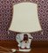 Lampada da tavolo Elefante in ceramica di Feese, anni '70, Immagine 1