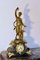 Vintage Mantel Clock in Marble & Bronze, Image 1