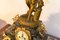 Orologio da camino vintage in marmo e bronzo, Immagine 7