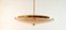 Brass Suspension Light with Double Salmon Pink Glass Shade, Image 13