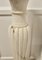 19th Century Carved White Marble Torchere, Image 3