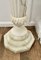 19th Century Carved White Marble Torchere, Image 2