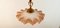 Glass Handkerchief Suspension Light with Rope 12