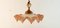 Glass Handkerchief Suspension Light with Rope 11