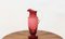 Pink Glass Jug with White Handle, Former Czechoslovakia, 1950s, Image 1