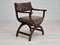 Danish Chair Model Kurul by Henning Kjærnulf in Sheepskin & Oak, 1950s 1