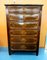 Vintage Walnut Chest of Drawers, Image 1