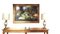 Grapes Still Life, 1800s, Large Painting, Framed, Image 9
