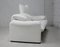 Maralunga Sofa in White Leather by Vico Magistretti for Cassina, Italy, 1970s, Image 21