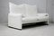 Maralunga Sofa in White Leather by Vico Magistretti for Cassina, Italy, 1970s 25