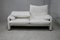 Maralunga Sofa in White Leather by Vico Magistretti for Cassina, Italy, 1970s 28