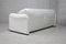 Maralunga Sofa in White Leather by Vico Magistretti for Cassina, Italy, 1970s 13