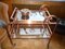 French Art Deco Bar Cart in Copper & Brass, 1920s 8