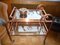 French Art Deco Bar Cart in Copper & Brass, 1920s 2