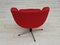 Scandinavian Swivel Lounge Chair in Wool by Karl Eric Klote, 1960s 9