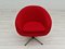 Scandinavian Swivel Lounge Chair in Wool by Karl Eric Klote, 1960s 12