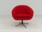 Scandinavian Swivel Lounge Chair in Wool by Karl Eric Klote, 1960s, Image 6