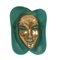 Achatit Wall Mask by Peter Ludwig for Achatit-Werkstätten, 1950s, Image 1