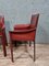 Cab 413 Armchairs in Oxblood Leather by Mario Bellini for Cassina, 1970, Set of 2 2