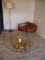 Mid-Century Gold Glass & Forged Steel Coffee Table, 1960s, Image 15