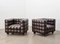 Kubus Lounge Chairs by Josef Hoffmann for Wittmann, 2011, Set of 2 3