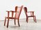 Canada Easy Chairs by Christian E. Hansen for Fritz Hansen, Denmark, 1940s, Set of 2 5