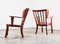 Canada Easy Chairs by Christian E. Hansen for Fritz Hansen, Denmark, 1940s, Set of 2, Image 3