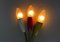 Italian Three-Light Wall Lamps, 1950s, Set of 2, Image 6