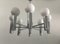 Mid-Century German Space Age Chandelier from Hustadt Leuchten, 1960s 13