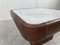 Leather and Marble Coffee Table from de Sede, 1970 4