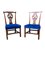 Edwardianische Esszimmerstühle aus Mahagoni im Stil von Hepplewhite, 2er Set 1