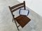 Wooden Folding Chair, 1950s 10