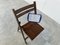 Wooden Folding Chair, 1950s, Image 10