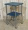 Vintage Desk in Metal and Covered with Skai, 1960s, Set of 5 18