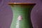 Vintage Vase aus grüner Keramik von Dümler & Breiden 5
