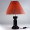 Danish Glass Table Lamp from E.S. Horn, 1970s, Image 3