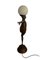 Lampe de Bureau Figurative Style Art Déco Bronzée 9