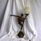 Art Deco Style Bronzed Figurative Table Lamp 7