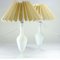 Lampade fiorentine in vetro opalino, anni '60, set di 2, Immagine 7