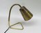 Scandinavian Adjustable Brass Table Lamp, 1950s 4