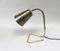 Scandinavian Adjustable Brass Table Lamp, 1950s 1